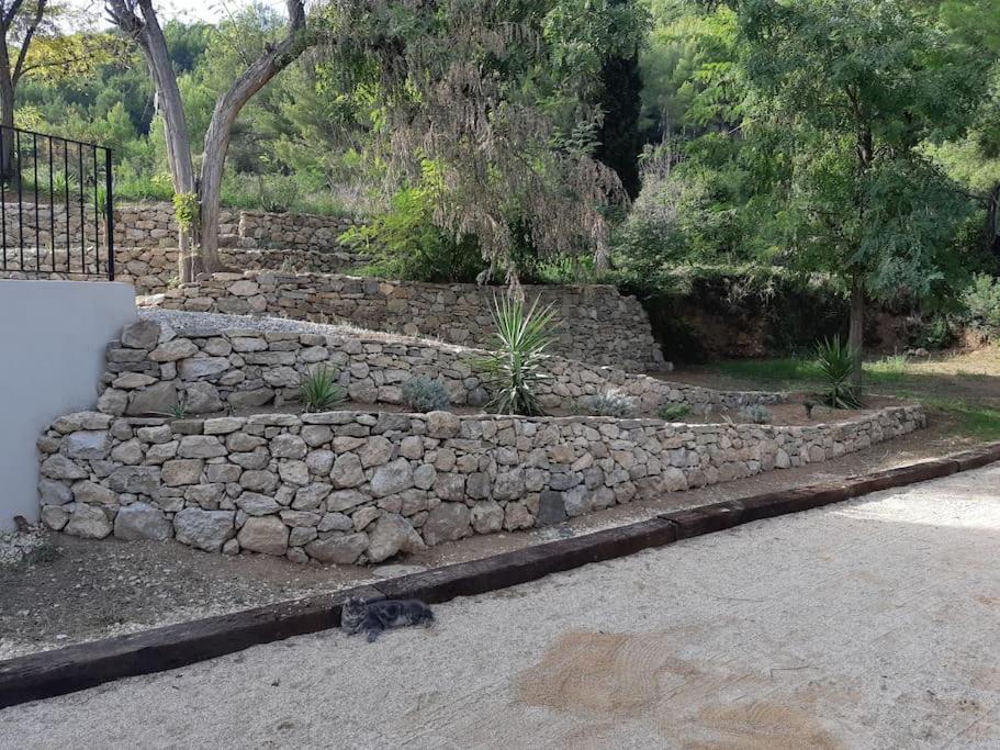 Mas Brun Villa Saint-Cyr-sur-Mer Bagian luar foto
