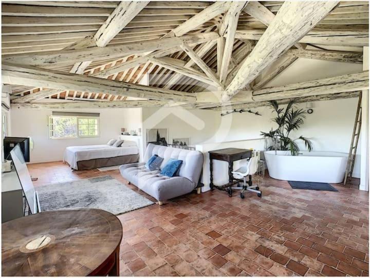 Mas Brun Villa Saint-Cyr-sur-Mer Bagian luar foto