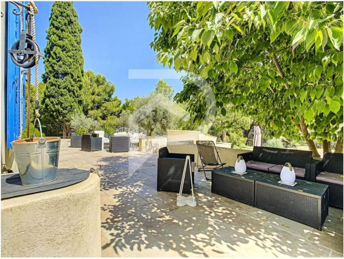 Mas Brun Villa Saint-Cyr-sur-Mer Bagian luar foto